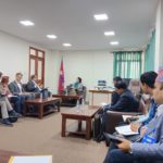 स्वास्थ्य मन्त्री डा. शर्मासंग नेपालको स्वास्थ्य क्षेत्रमा सघाएका पाँच देशका प्रतिनिधिको संयुक्त भेटवार्ता