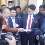 विभागका महानिर्देशक ढकाललाई औषधी व्यवसायीको संयुक्त संघर्ष समितिले बुझायो ज्ञापन पत्र