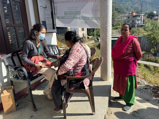 बीएम फाउण्डेशनद्वारा टोखा नगरपालिकामा निःशुल्क पाठेघरको जाँच शिविर सम्पन्न