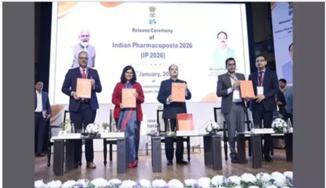 ‘इन्डियन फार्माकोपिया – २०२६’ सार्वजनिक, १२१ नयाँ औषधि मापदण्ड थप