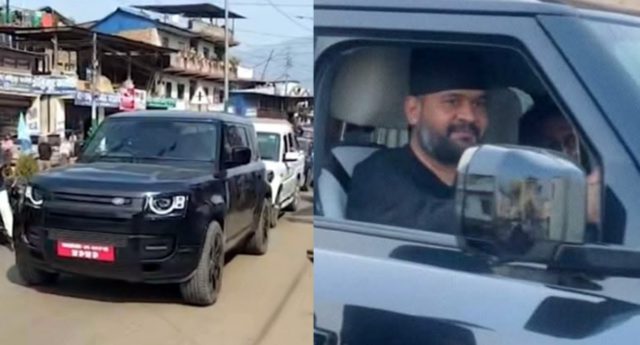 सुर्ती उद्योगीद्धारा गिफ्टेड ‘बिलासी गाडी’मा बालेनको सवारी !