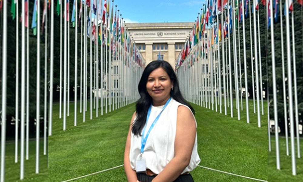 डब्लुएचओको नागरिक समाज आयोगको स्टियरिङ कमिटीमा जुनू  श्रेष्ठ चयन