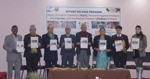 सिन्दूर, टुथपेस्ट र गाजलमा भेटियो सिसाको अधिक मात्रा, जनस्वास्थ्यमा गम्भीर असरको जोखिम