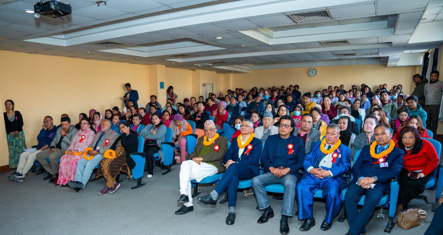 क्यान्सरबिरुद्धको अभियानमा पृथक क्षेत्रका अगुवाबीच पाटन अस्पतालमा देखिएको एकता