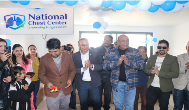 श्वासप्रश्वास रोगको विशेषज्ञ उपचार सेवा दिन ललितपुरमा खुल्यो नेशनल चेष्ट सेन्टर