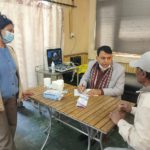 बहतिपोखरी निशुल्क स्वास्थ्य शिविर, १०० बढीको स्वास्थ्य जाँच