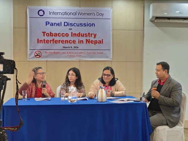 ‘सुर्ती उद्योग हस्तक्षेपविरुद्ध महिला नेतृहरू एकजुट हुनुपर्ने’