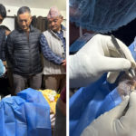 केपी ओलीका पिता मोहनप्रसादको आँखा दान