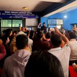 डेन्टल हाईजेनिस्टहरुद्धारा परिषद् अध्यक्षको कार्यकक्षमा तालाबन्दी