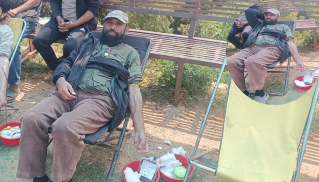 प्रेमसागर कर्माचार्यद्धारा १८६औं पटक रक्तदान