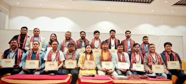 नेपाल आयुर्वेद चिकित्सक संघको अध्यक्ष पदमा डा. शंकर गौतम विजयी, नयाँ कार्यसमितिमा अरु को को ?