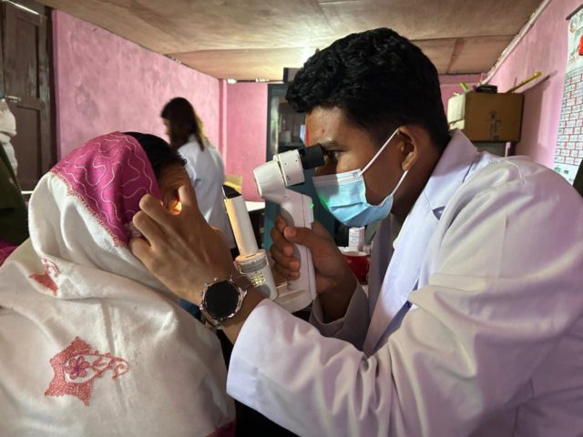 बीएम फाउण्डेशनले गर्‍यो स्याङ्जाको बिरुवामा निशुल्क आँखा शिविर, ५१४ जना लाभान्वित