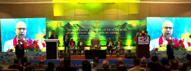 स्वास्थ्य तथा जनसंख्या वैज्ञानिकहरूको शिखर सम्मेलन काठमाडौंमा सुरु