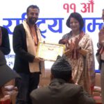 स्वास्थ्य पत्रकार प्रवीण ढकाललाई आयुर्वेद चिकित्सक संघको सम्मान