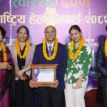 ‘स्वास्थ्य दर्पण राष्ट्रिय हेल्थ अवार्ड’बाट टिजिगका कार्यकारी निर्देशक वैद्य सम्मानित