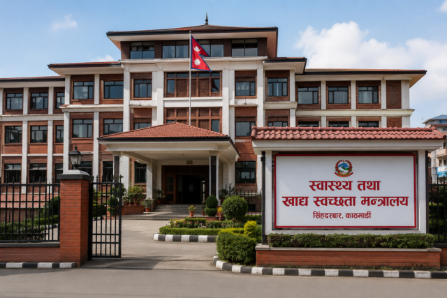स्वास्थ्य तथा जनसंख्या मन्त्रालयको नाम अब स्वास्थ्य तथा खाद्य स्वच्छता मन्त्रालय