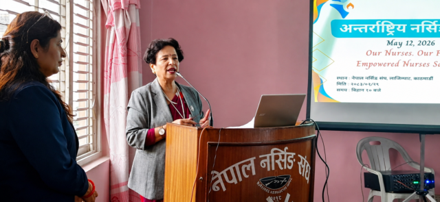 अन्तर्राष्ट्रिय नर्सिङ दिवसमा उठ्यो आवाज: कामको सम्मान, कार्यस्थल सुरक्षा र समान सुविधा चाहियो