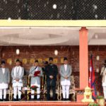 गृहमन्त्री गुरुङ र विज्ञान प्रविधि मन्त्री पुनले लिए शपथ