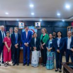 जर्मनीको प्रतिनिधिमण्डलद्वारा स्वास्थ्य तथा खाद्य स्वच्छता मन्त्री मेहतासँग शिष्टाचार भेट