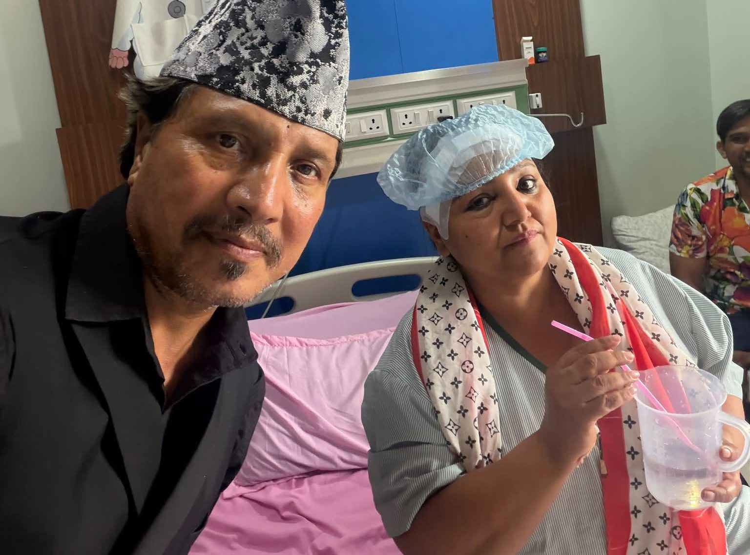 अन्नपूर्ण न्युरोमा अभिनेत्री दीपाश्री निरौलाको मस्तिष्कको ट्युमर झिकियो