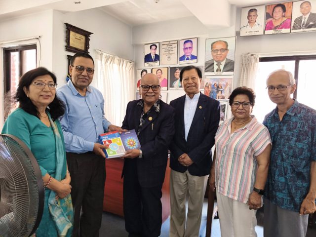 नेपाल मधुमेही समाज र लायन्स इन्टरनेशनलबीच सहकार्य गर्नेबारे छलफल