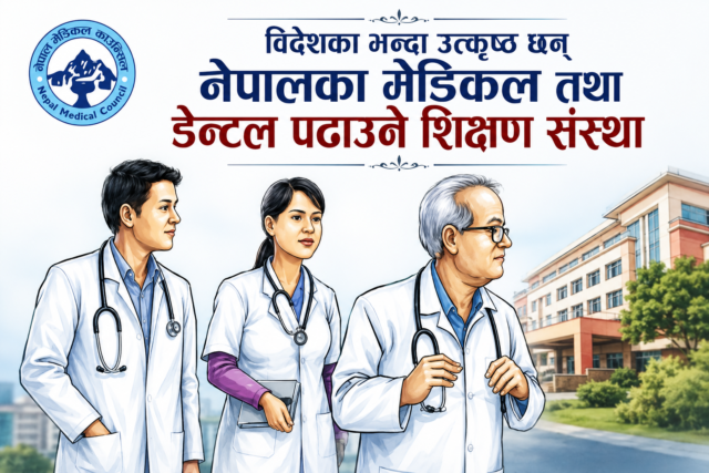 विदेशका भन्दा उत्कृष्ठ छन् नेपालका मेडिकल तथा डेन्टल पढाउने शिक्षण संस्था
