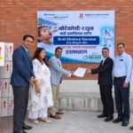 भोटेकोशी बाढी प्रभावितका लागि ह्युमन लाइफ साइन्सप्रालिद्धारा एक करोड ५५ लाख बराबरको हैजाबिरुद्धको खोप सहयोग