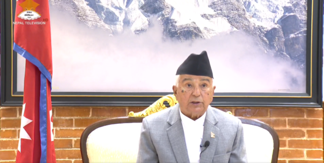 विपत्तिमा एकताबद्ध हुन राष्ट्रपति पौडेलको आह्वान
